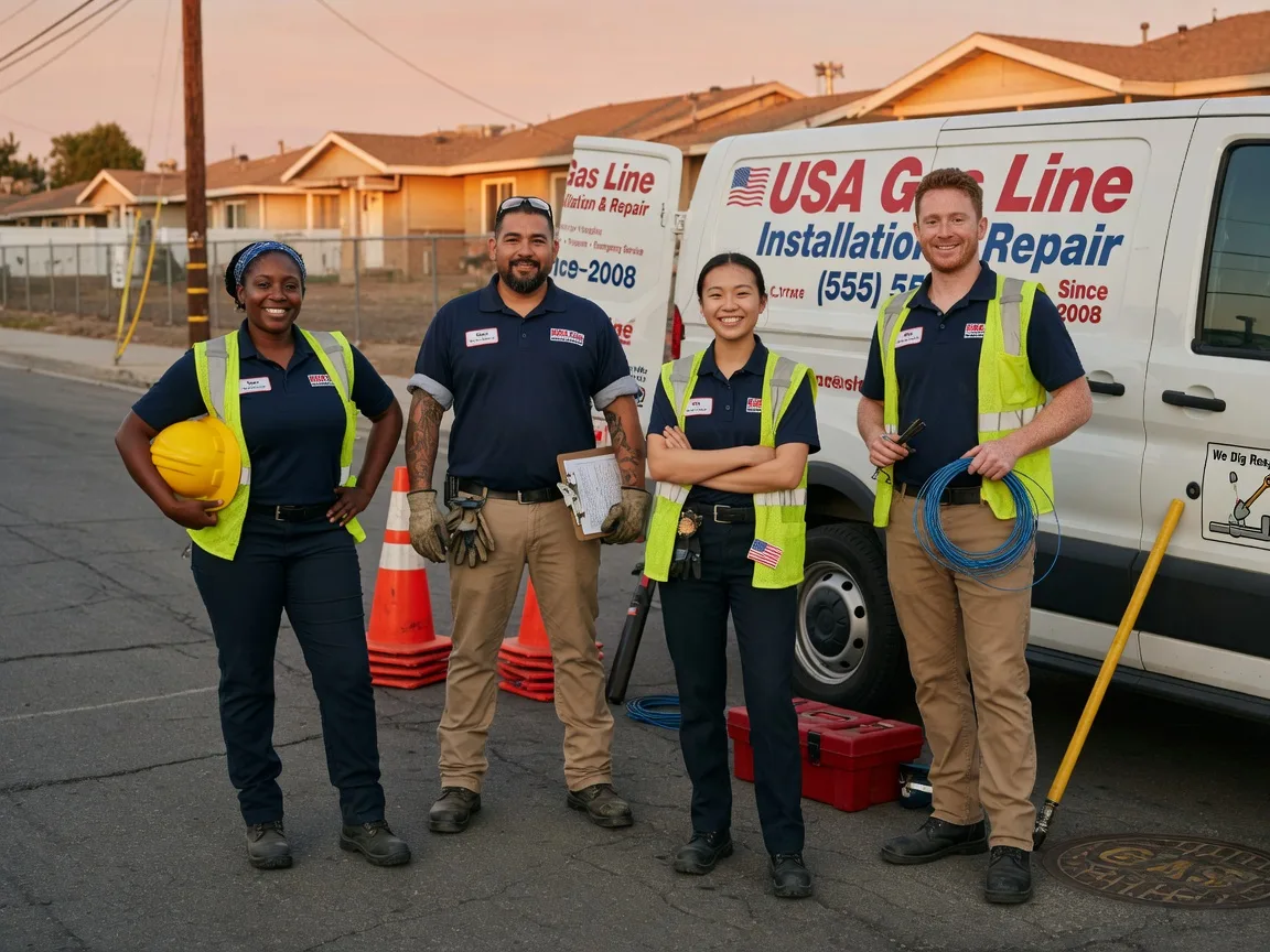 Gas Line Installation company in Newington, GA